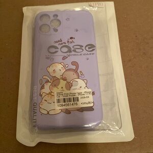 Animal Print Phone case- Violet purple iPhone 11 Pro